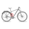 Kép 4/5 - CUBE ACID MUDGUARD SET 60 26'' ST MOUNT 2.0 KERÉKPÁR SÁRVÉDŐ SZETT